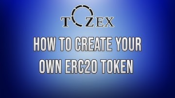 How To Create Your Own Crypto Asset: ERC-20 Token Using Tozex
