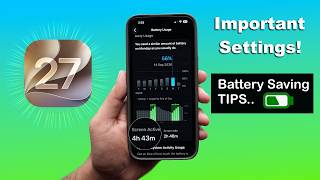 iOS 27 Battery Drain? Main Reason & Tips To Increase Battery Life (HINDI) screenshot 4