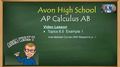 Avon High School - AP Calculus AB - Topic 8.5 - Example 1