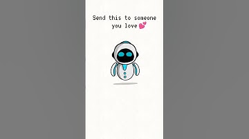 Send this to your love 💕 #love #cute #robot #anime #animation #lovestatus #kids #cutnessoverloded