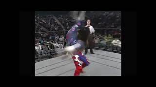 Rey Mysterio - Satellite Headscissors Takedown