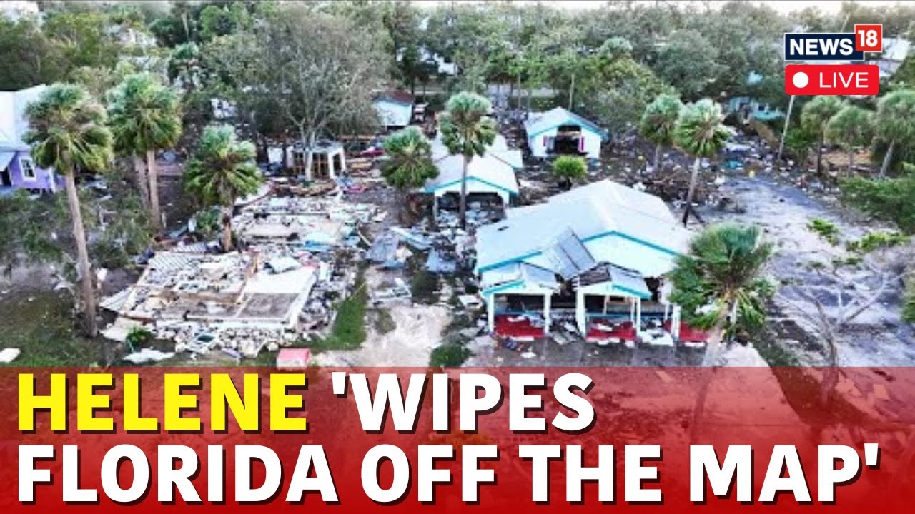 Helene Hurricane Aftermath Live | Helene Storm | Helene Devastation | Helene Hurricane Track | N18G