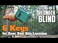 VLOG #23: 6 Keys To Bait Site Location for Black Bear (Putting up Redneck BLIND!)