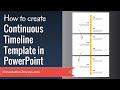 How to Create Continuous Timeline Template in PowerPoint