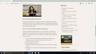How to Claim a Medical Expense Tax Deduction