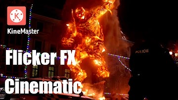 Flicker Effect Tutorial using KineMaster || Cinematic Scene from Spider-man: Far From Home