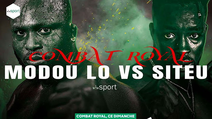 DIRECT Combat Royal Modou Lô vs Siteu - Suivez en duplex l'ambiance chez les lutteurs #wiwsport