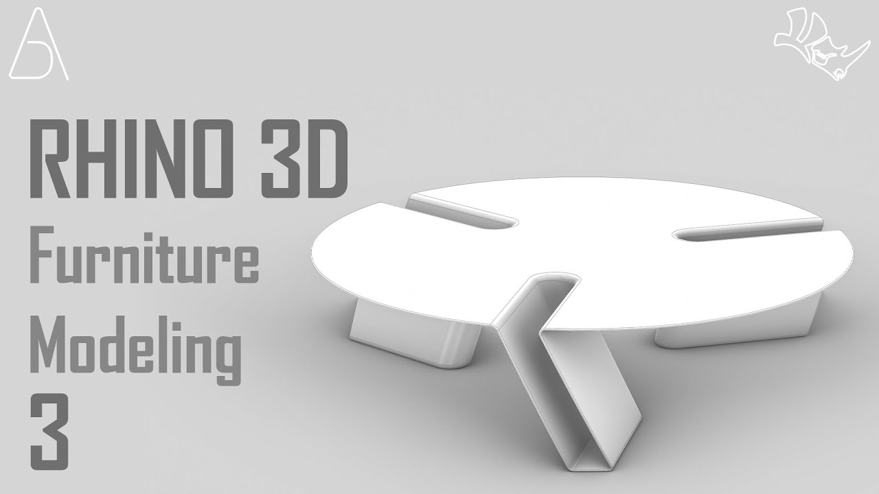 Rhino Furniture | 'Spinning' Table by Deniz Aktay | Part (3/5