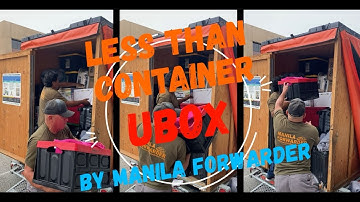 🎥 Don’t Need a Full Container? Manila Forwarder’s U-Box Shipping — furniture & Balikbayan Boxes!.