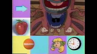 1996 Nickelodeon Bump Coming Up Rugrats And Aaahh Real Monsters Promo - Aired February 1996