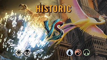 MTG Historic - Orzhov Midrange by CunicoliGoblin VS Temur Midrange by Seretur