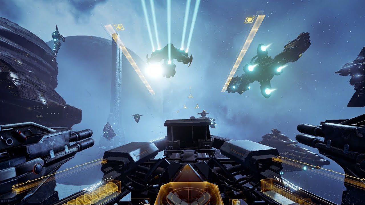 Eve Valkyrie Vr Gameplay Trailer Pre Alpha Fanfest 15 Youtube