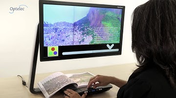 Desktop Video Magnifier Optelec ClearView C: The Advanced Functions