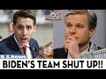 &#39;COMPANIES ALLOW US ACCESS&#39; Wray FALLS ON HIS FACE with FOOLISH &#39;tracking&#39; confession to Josh Hawley
