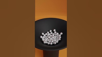 Silver Balls Infinite Loop #satisfyingvideo #ball