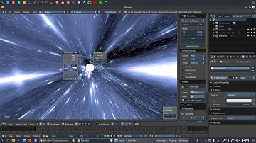 Blender Tutorial: Star Wars Hyperspace Effectp p2/3
