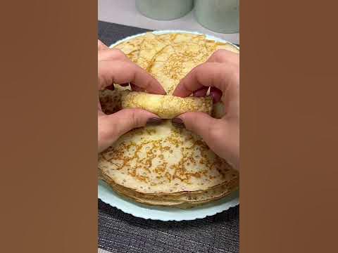Блины с икрой и сыром #вкусно #еда #рецепты - YouTube