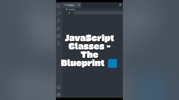 JavaScript Classes – The Blueprint  #coding #javascript