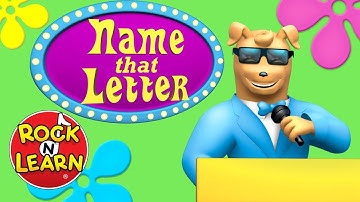"Name That Letter" from Letter Sounds by Rock 