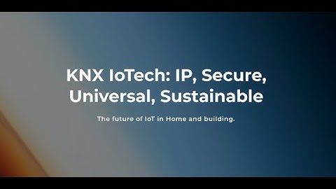 KNX OVER IP