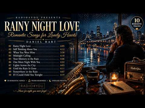 Cover Rainy Night Love 🌧️ Romantic Songs for Lonely Hearts