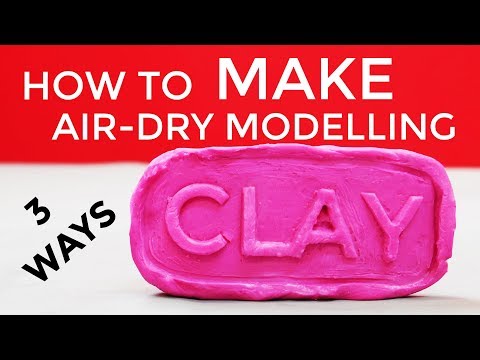 How To Make Air-Dry Modelling Clay