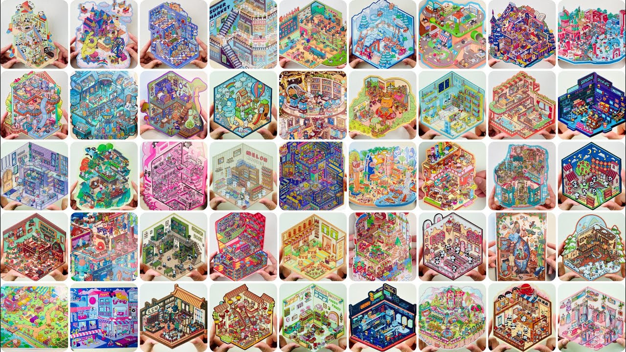 Scene Stickers Collection💯relaxing & ASMR