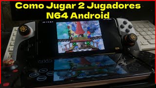 Jugar multijugador en emulador N64 Android (2 jugadores)