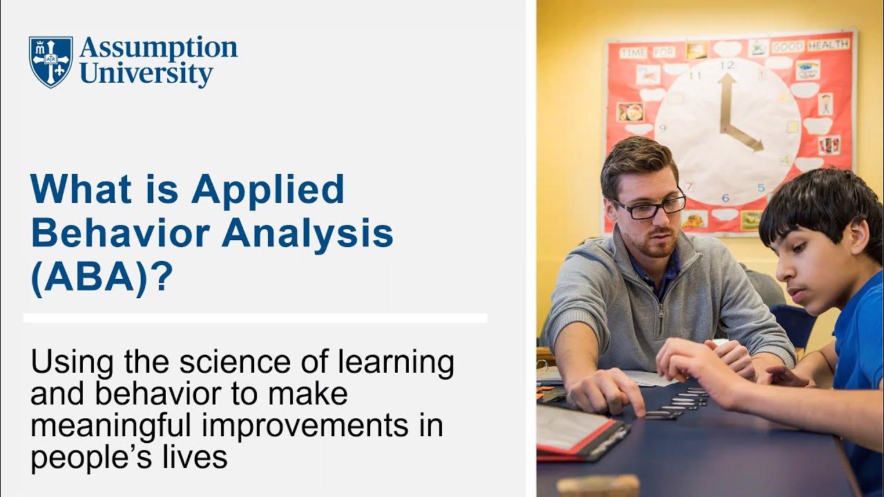 Learn about our applied behavior analysis graduate programs YouTube