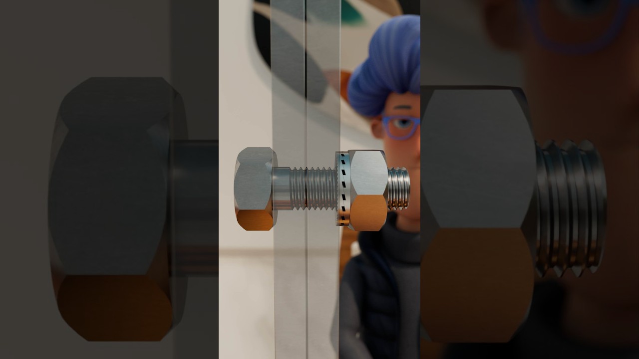 The Bolt and Nut That Never Loosen, No Matter the Vibration 썸네일