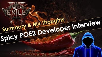 Spicy Path of Exile 2 Dev Interview With @Zizaran