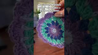 Comment “MANDALA” to get the Pattern! ⭕️ Crochet Frisbee?🥇 Yes! And a crochetTrivet? Yes! #crochet screenshot 3