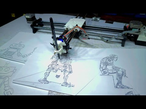 Drawing Robot. Робот - Художник на 3D принтере