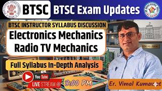 BTSC Electronics Mechanic Previous Year Paper Solution | Radio TV Mechanic Full Explanation 🔥 screenshot 3