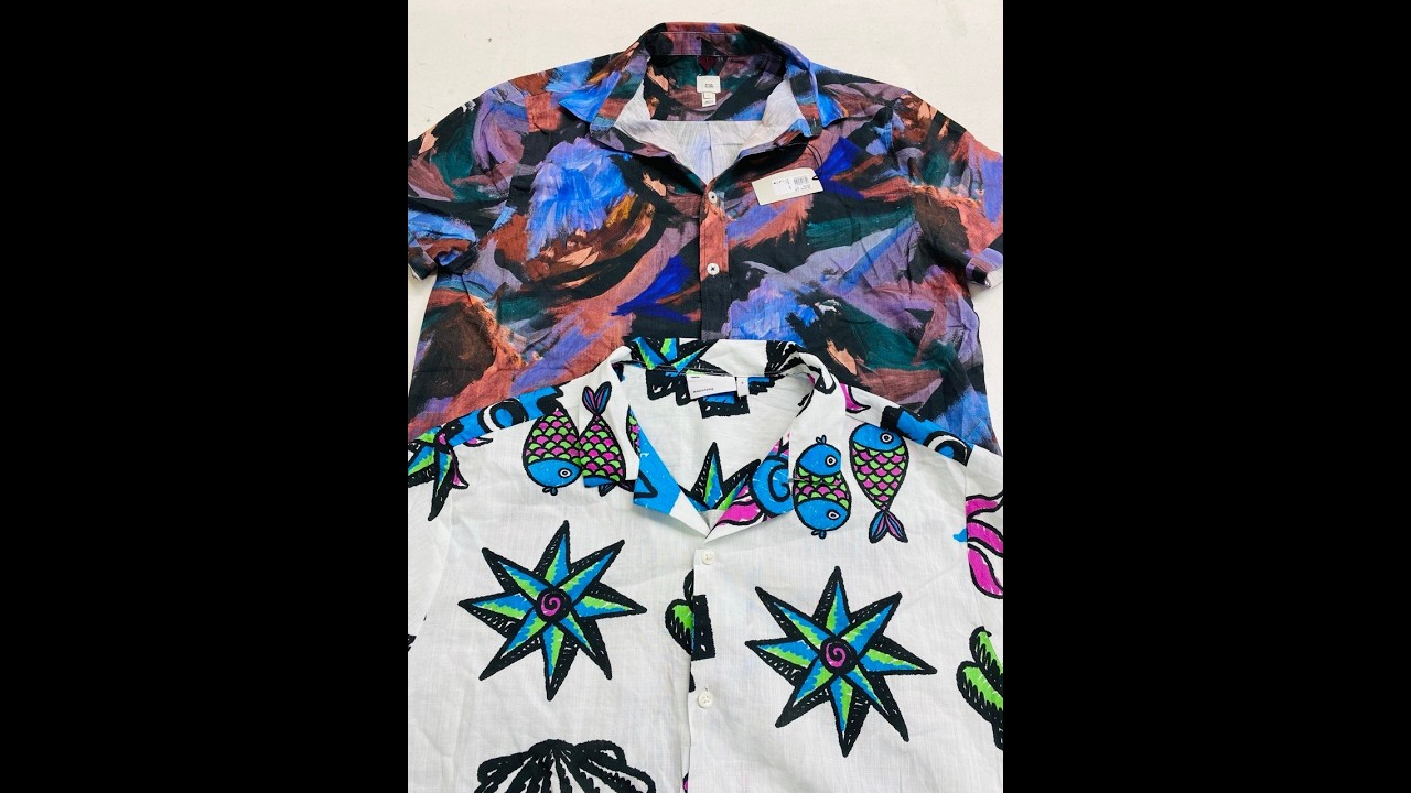 Мешок № р7096. Рубашки мужские кор. Рук. Суперкрем. Австрия. Арт 3187. Вес 17,1 кг. Кол-во 93 шт.