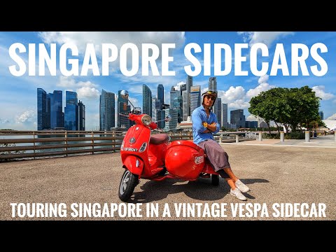Singapore Sidecars - Touring Singapore in a vintage Vespa sidecar