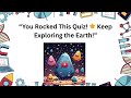 "Types of Rocks Quiz for Kids 🪨|Igneous, Sedimentary & Metamorphic Rocks|Fun Earth Science Trivia!"