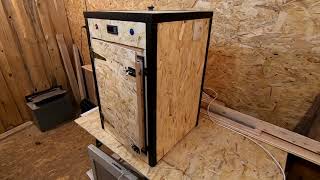 Коптильный шкаф и подключение терморегулятора. Часть первая)