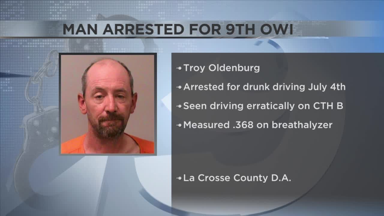 West Salem man charged with 9th OWI - YouTube