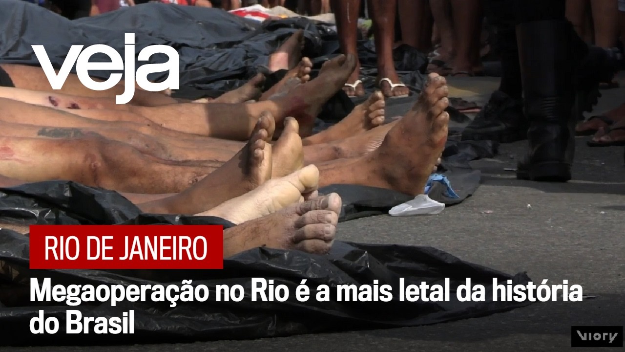 Megaoperação no Rio é a mais letal da história do Brasil - YouTube