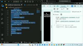 JavaScript Conditional Statements Explained in Hindi | if else & switch case