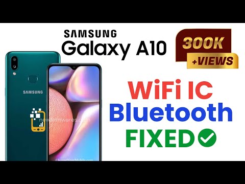 Samsung A10s WiFi ic  || Bluetooth || Not working problem [FIXED]