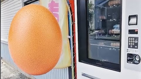 Japanese Egg Vending Machine DELICIOUS