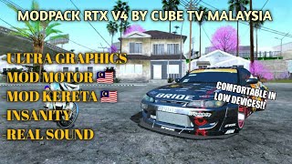MODPACK V1 RTX  | GTA SA ANDROID MALAYSIA | CUBE TV MALAYSIA 🇲🇾
