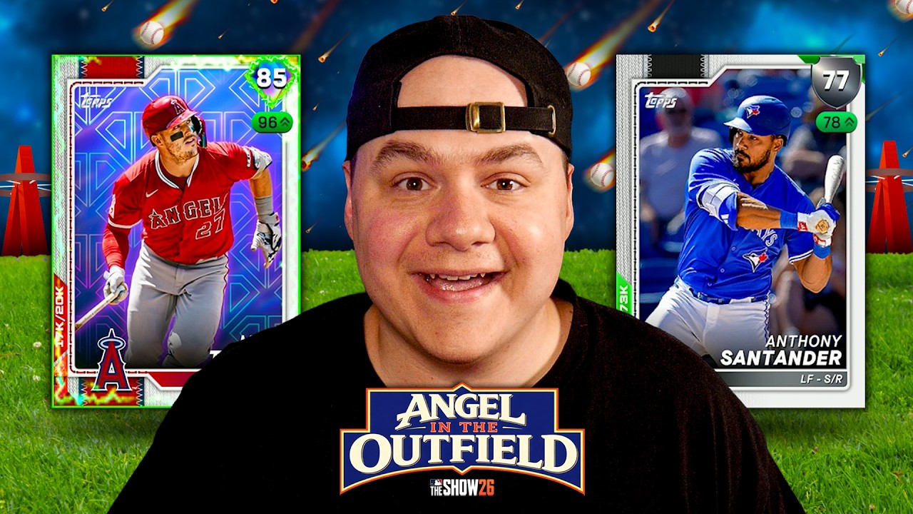 MIKE TROUT IS SUPERCHARGED! Angel in the Outfield #7 - YouTube