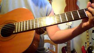 garcia 70s japan altered tuning two licks at once altered tuning
