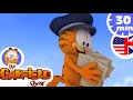 📪Garfield bullies the postman📪- HD Compilation