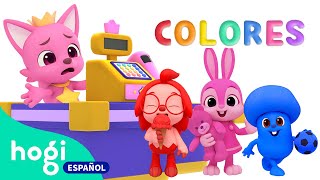 ¡Aprende Colores con Compras Coloridas! | Huevos Sorpresa | Colores para Niños | Hogi en español