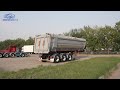 🔥 Bulk Transport Game-Changer! Benchi Vehicle 3-Axle U-Type Rear Tipping Semi-Trailer 🚛