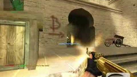 CSS FRAG MOVIE WITH GOLD DEAGLE+AK47!